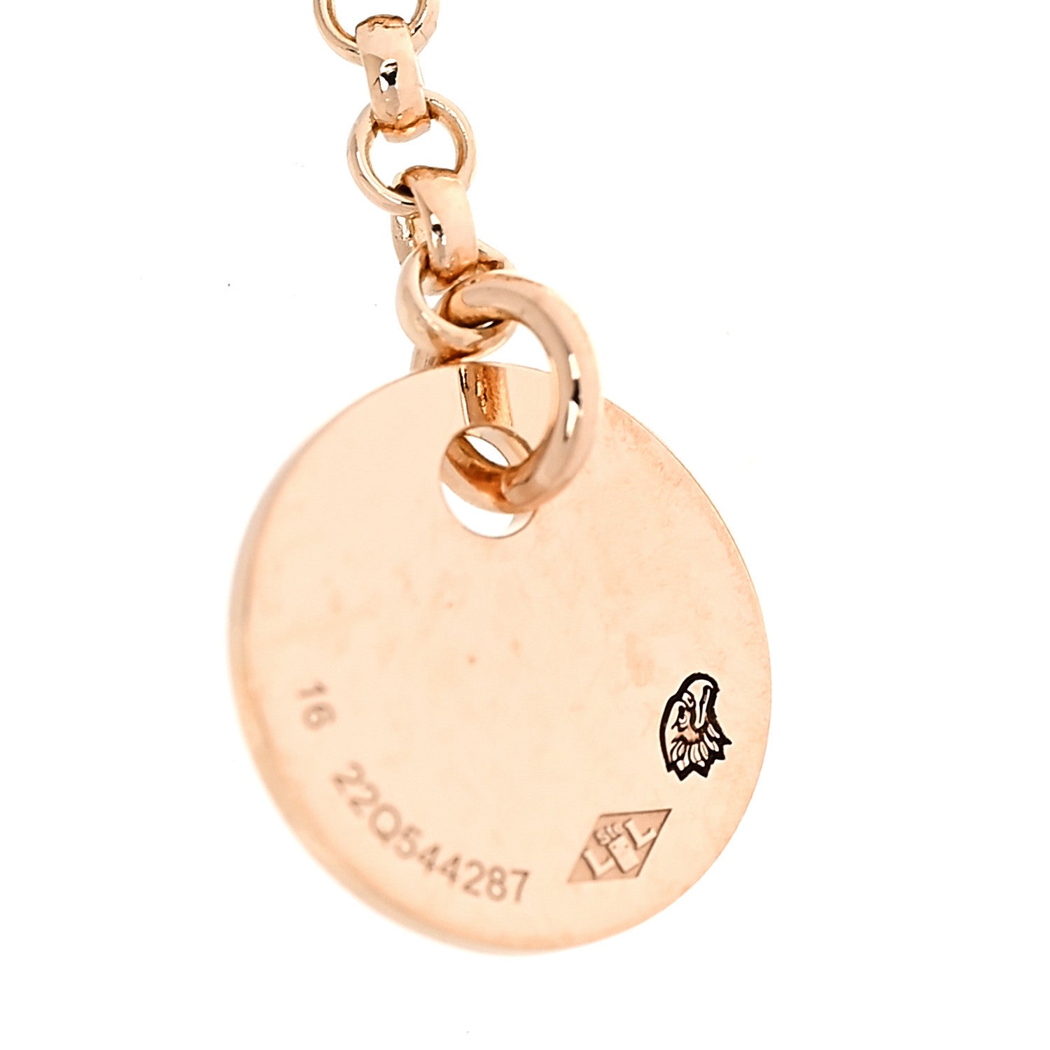 Hermes 18K Rose Gold Diamond Clou d'H Bracelet 4 of 5
