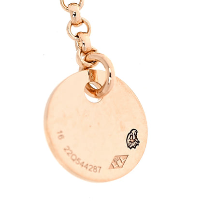 Hermes 18K Rose Gold Diamond Clou d'H Bracelet 4 of 5