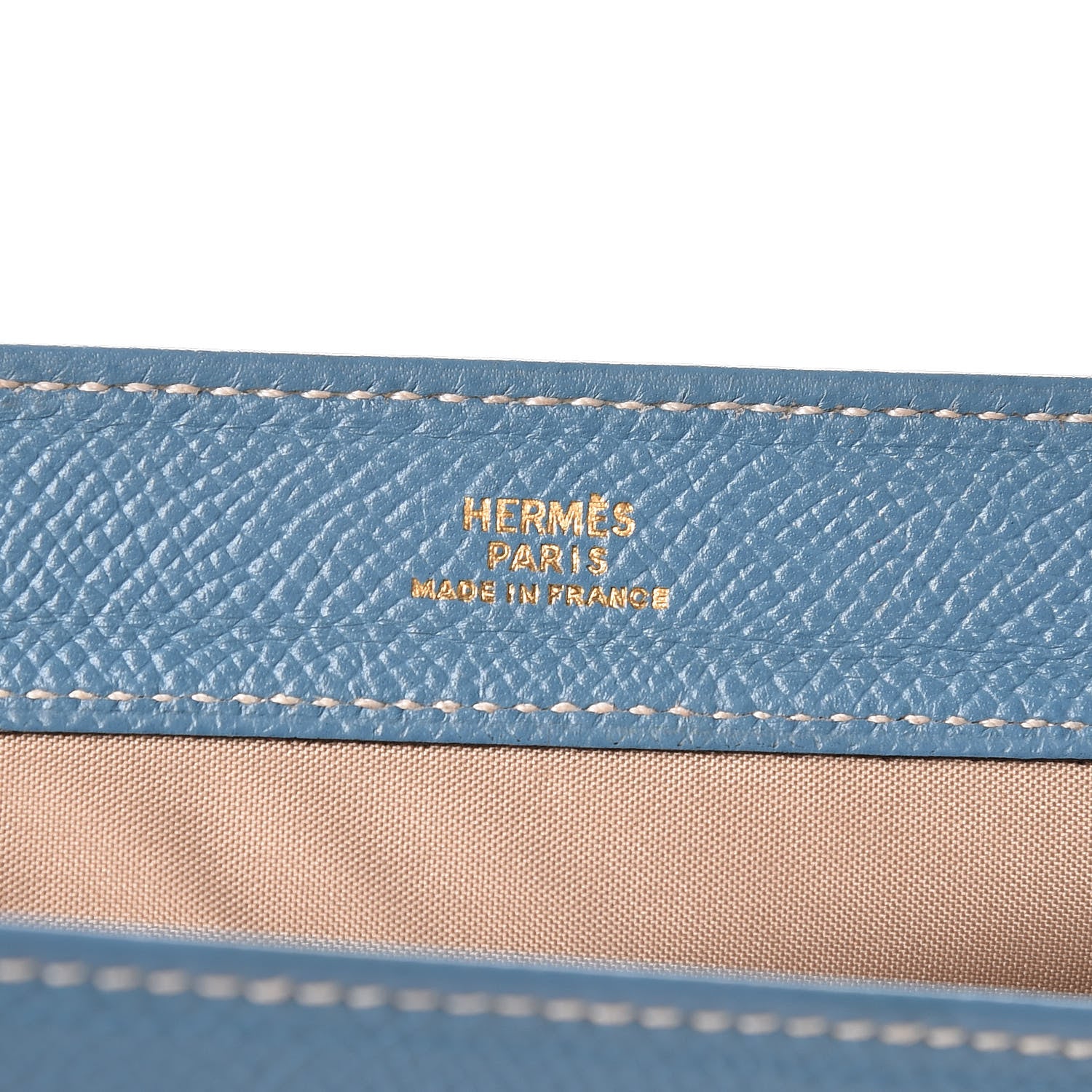 Hermes Epsom Karo PM Blue Jean 6 of 10
