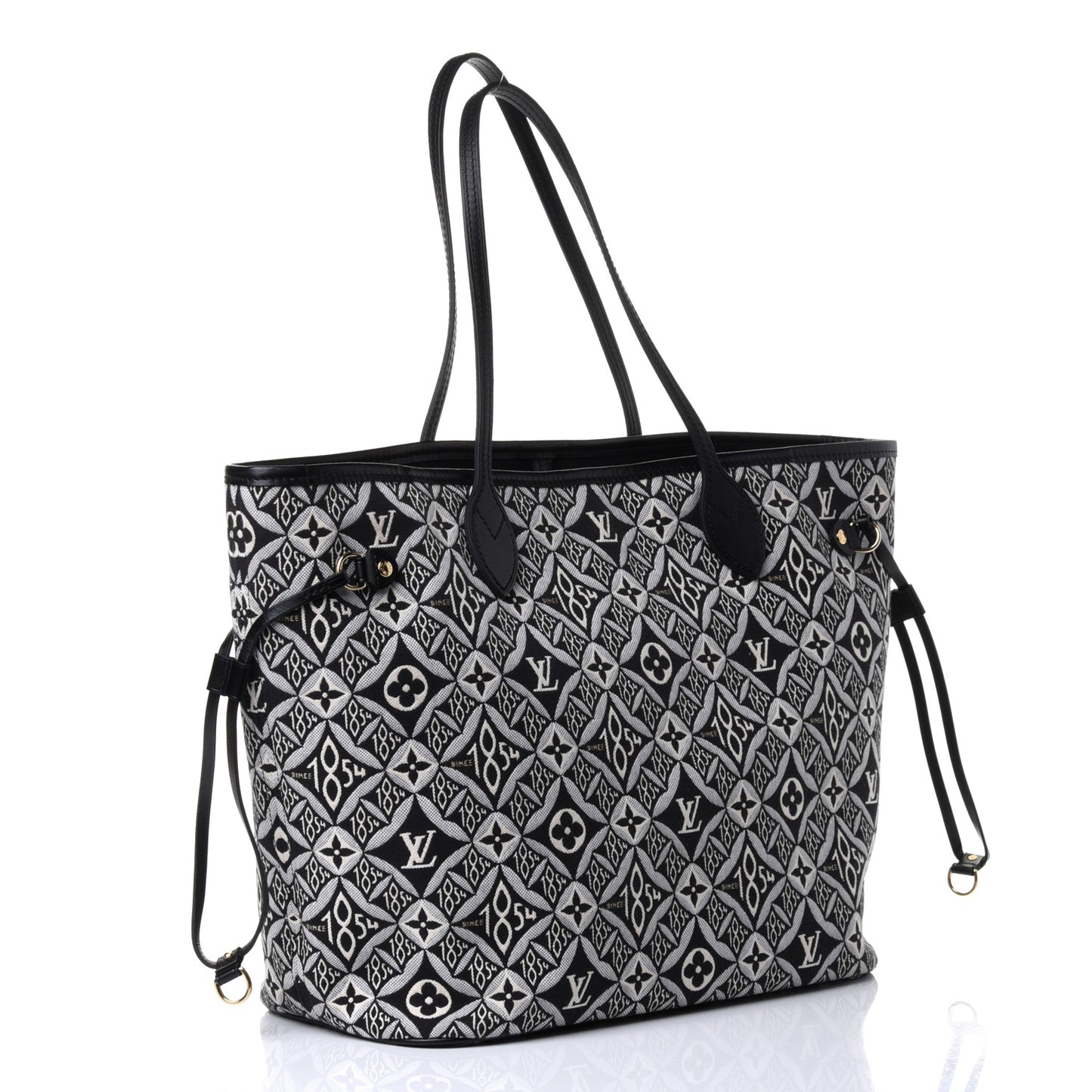 Jacquard Since 1854 Neverfull MM Grey