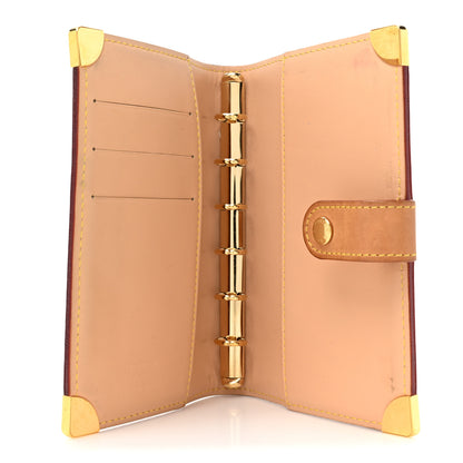 Louis Vuitton Monogram Multicolor Small Ring Agenda Cover White 5 of 11