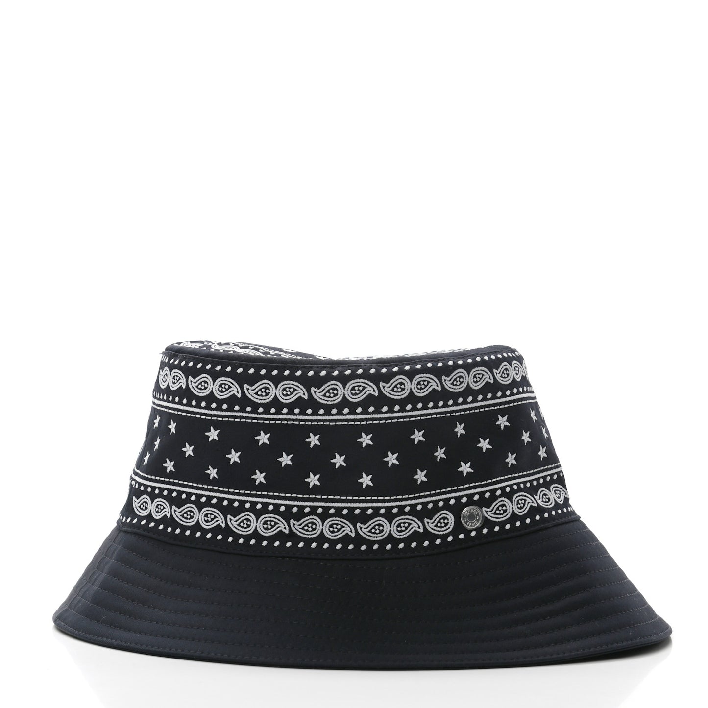 Technical Gabardine Balade Bandana Bucket Hat 57 Marine