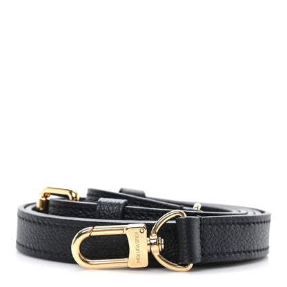 Louis Vuitton Empreinte Adjustable Shoulder Strap Black 1 of 3