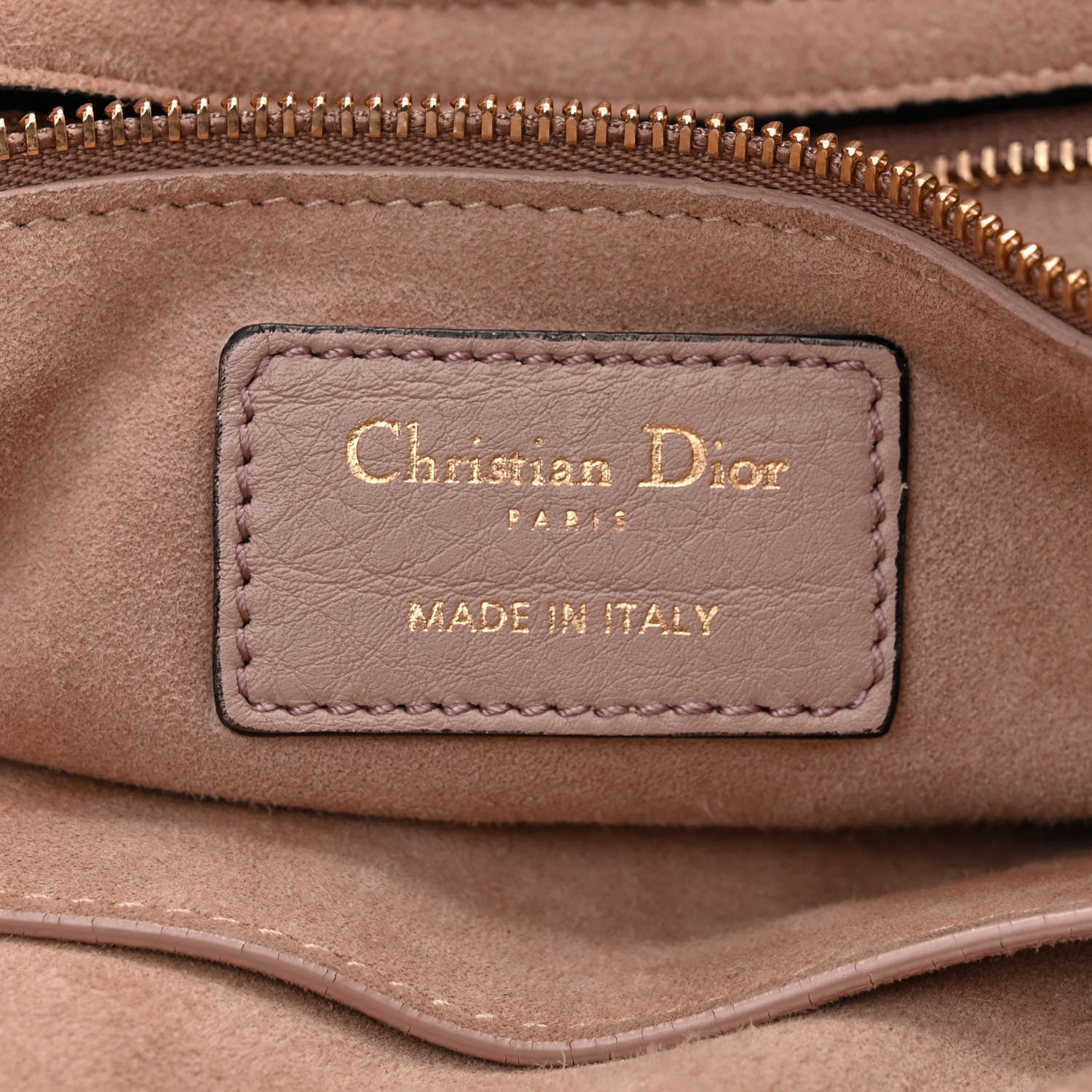 Christian Dior Grained Calfskin Cannage Large Lady Dior Light Pink 6 of 12