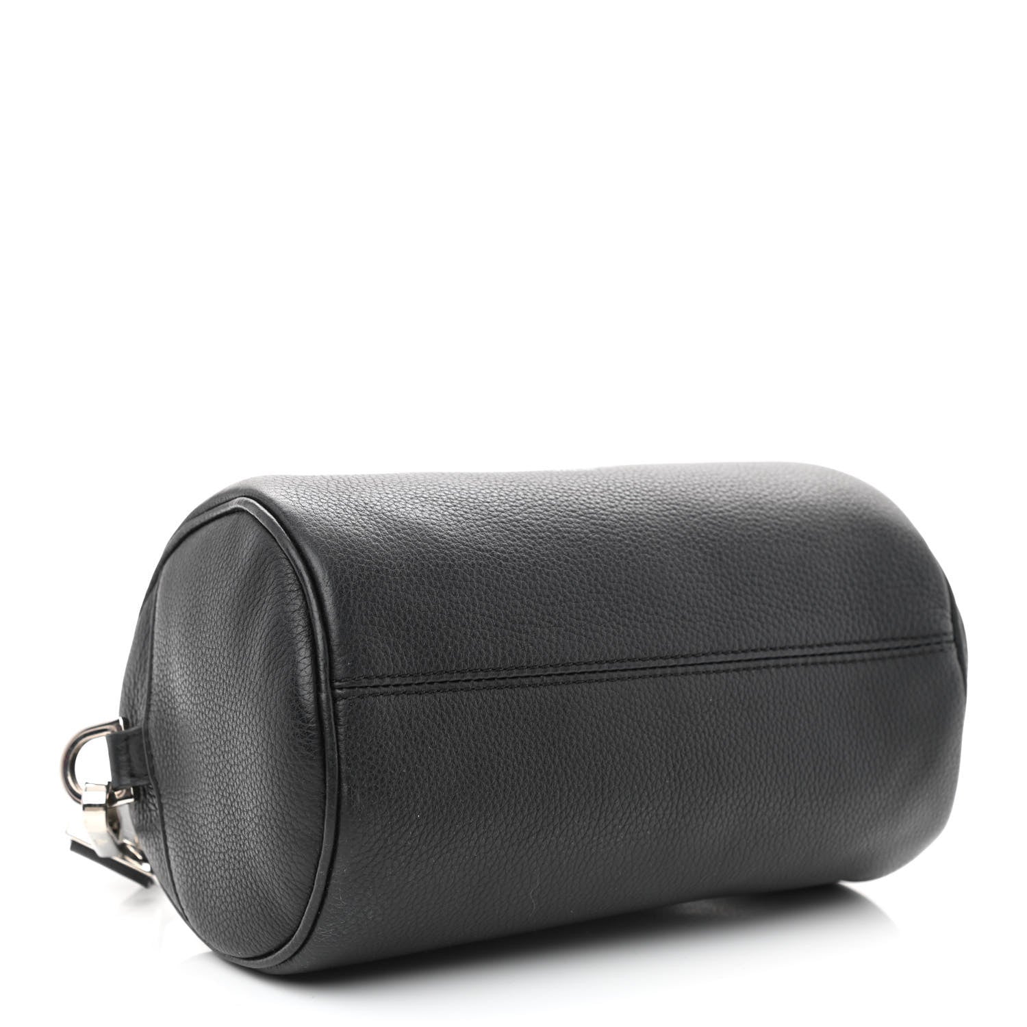 Christian Dior HOMME Grained Calfskin Mens Roller Pouch Black 4 of 9