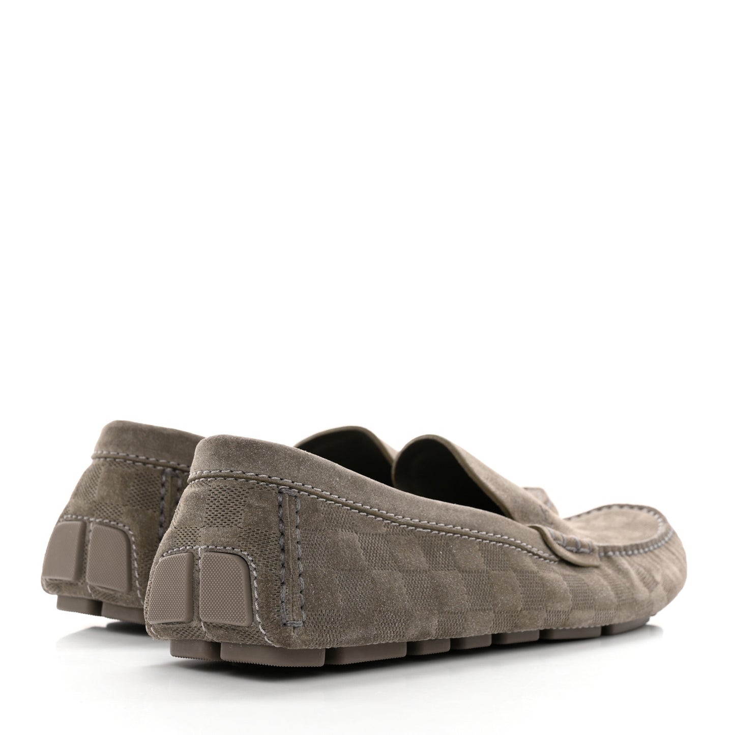 Mens Suede Monte Carlo Loafers 10 Beige