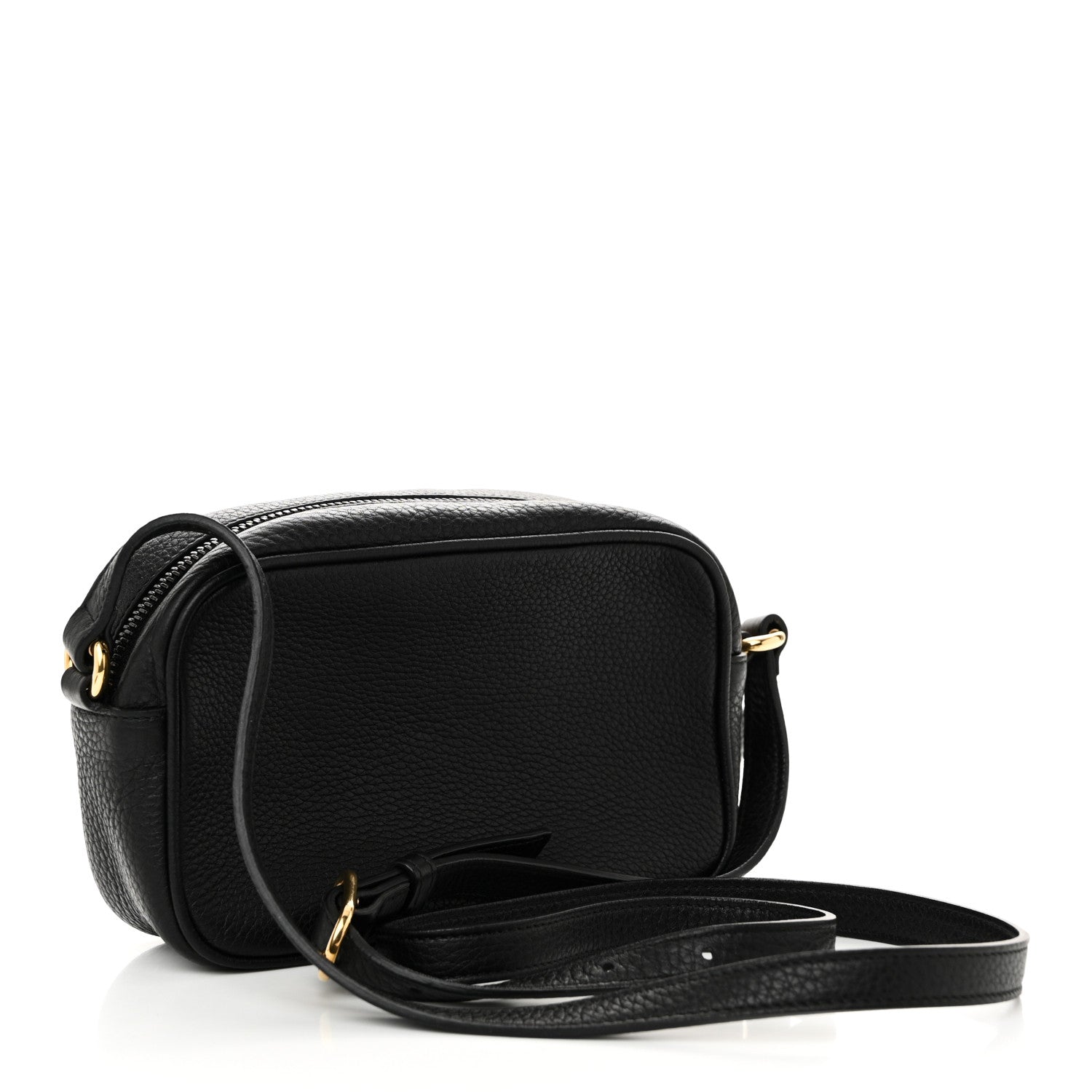 Gucci Pebbled Calfskin Small Soho Disco Bag Black 3 of 10