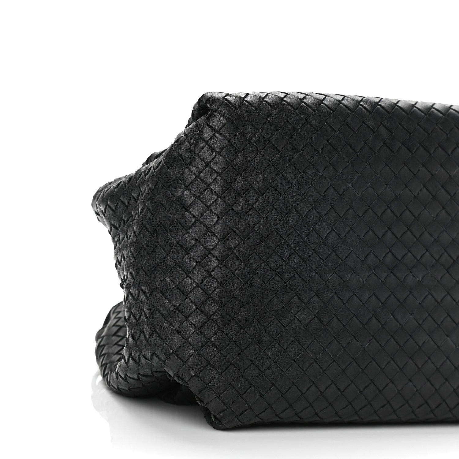 Bottega Veneta Nappa Intrecciato Parachute Bag Black 8 of 10