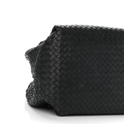 Bottega Veneta Nappa Intrecciato Parachute Bag Black 8 of 10