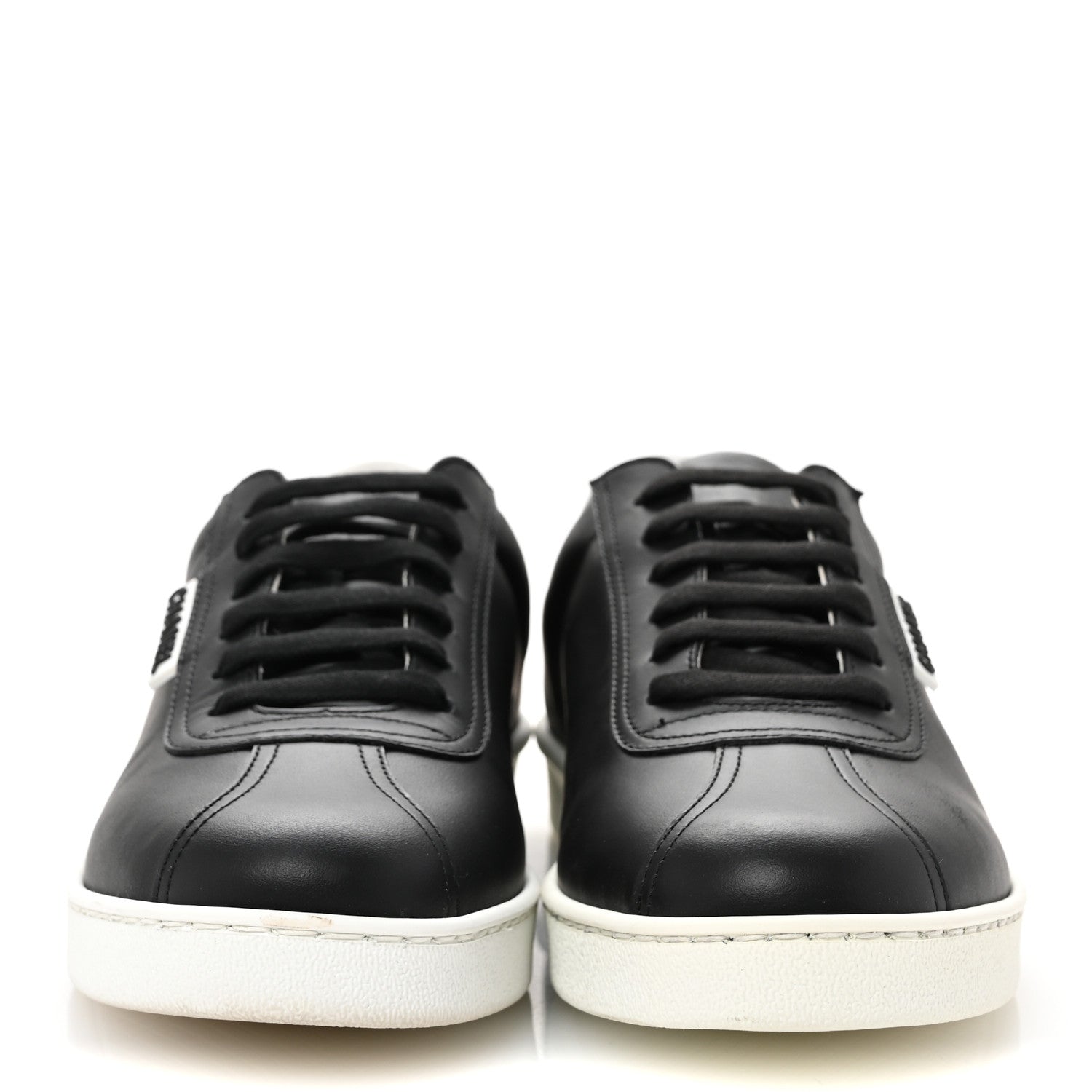 Chanel Calfskin CC Womens Sneakers 40 Black 3 of 9