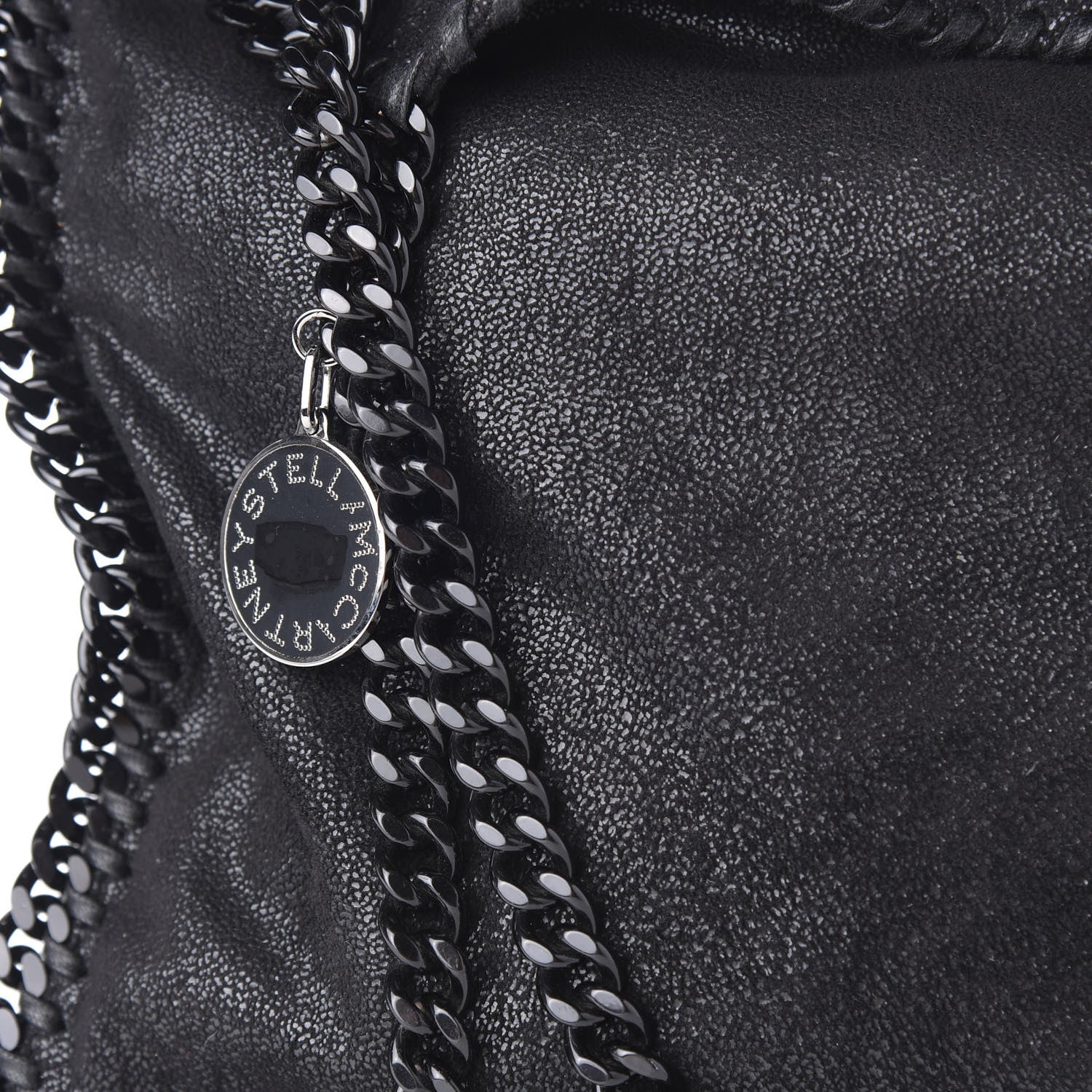 Stella McCartney Shaggy Deer Small Falabella Tote Black 9 of 9
