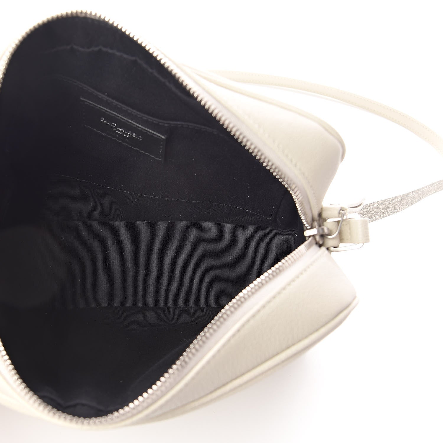 Saint Laurent Lambskin Monogram Small Lou Camera Bag White 5 of 8