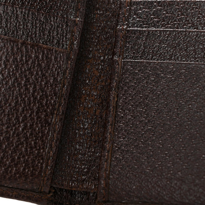 Gucci GG Plus Monogram Web Bi-Fold Wallet Dark Brown 7 of 12