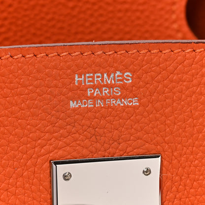 Hermes Togo BIRKIN 30 Orange 6 of 16