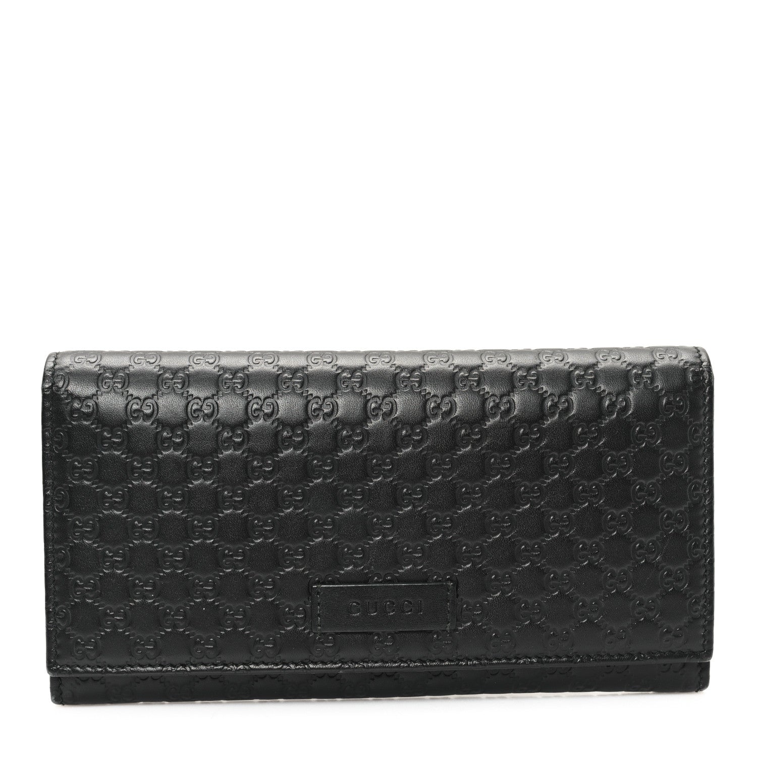 Gucci Soft Microguccissima Continental Wallet Black 1 of 8