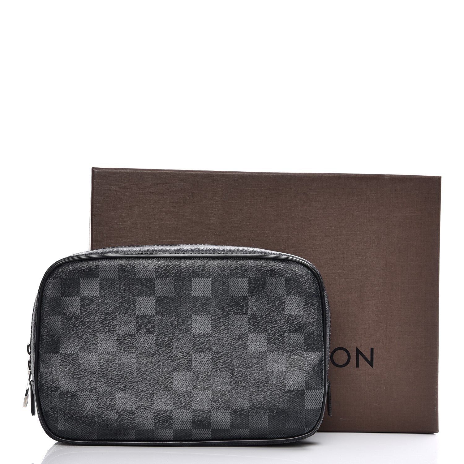 Louis Vuitton Damier Graphite Toilet Pouch GM 7 of 7