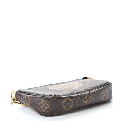 Louis Vuitton Monogram Complice Trunks and Bags Mini Pochette Accessories Beige 4 of 7
