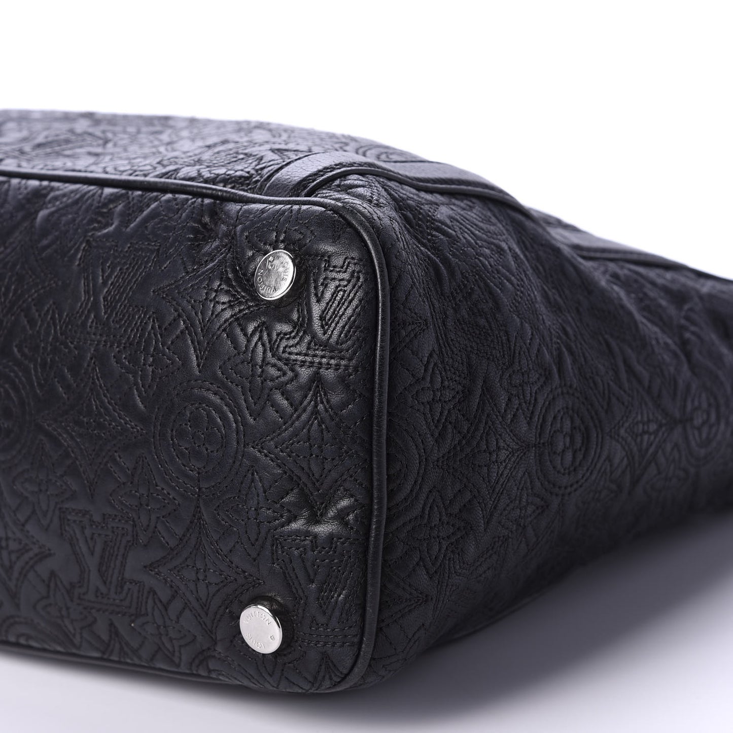 Monogram Lambskin Antheia Ixia PM Black