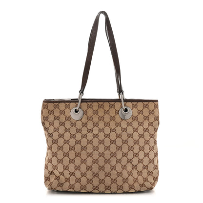 Gucci Monogram Eclipse Tote Brown 1 of 15