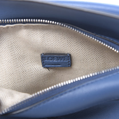 Loewe Calfskin Mini Puzzle Bag Blue 6 of 9