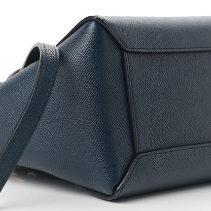 Celine Baby Grained Calfskin Micro Belt Bag Abyss Blue 9 of 13
