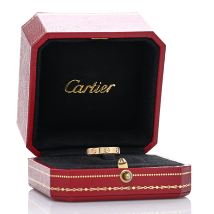 Cartier 18K Yellow Gold 3.5mm LOVE Wedding Band Ring 51 5.75 5 of 5