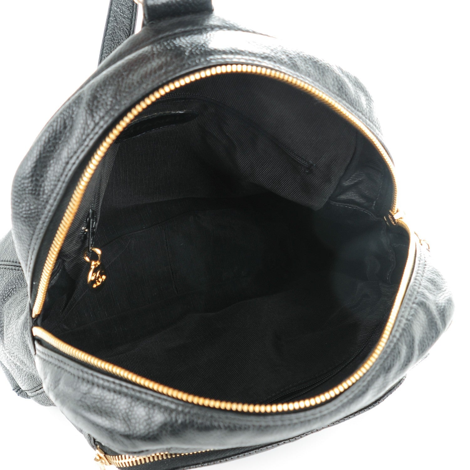 Chanel Caviar CC Backpack Black 5 of 9