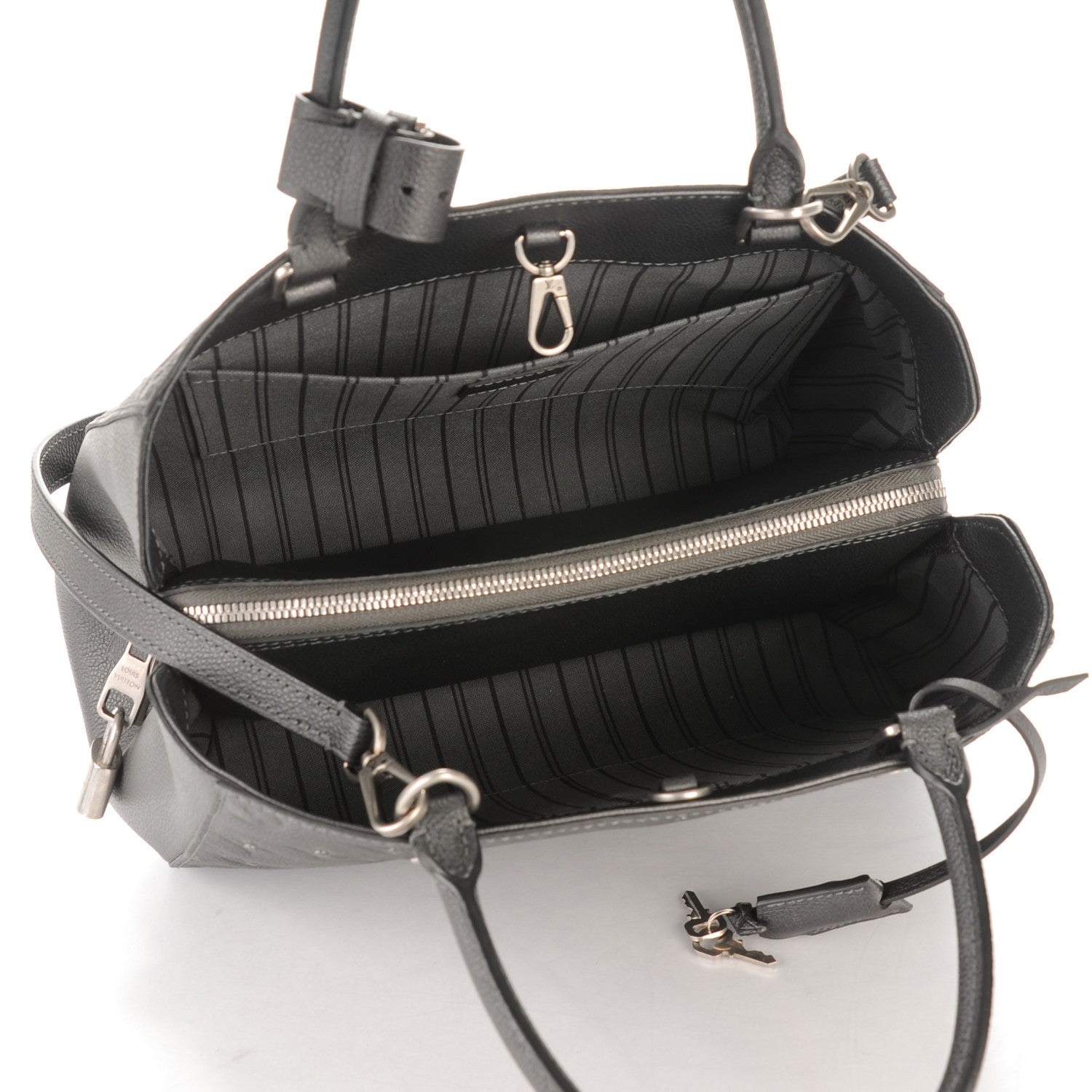 Louis Vuitton Empreinte Studded Montaigne MM Platine 5 of 7