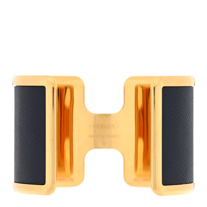 Hermes Epsom Olympe Cuff Bracelet Black 3 of 4