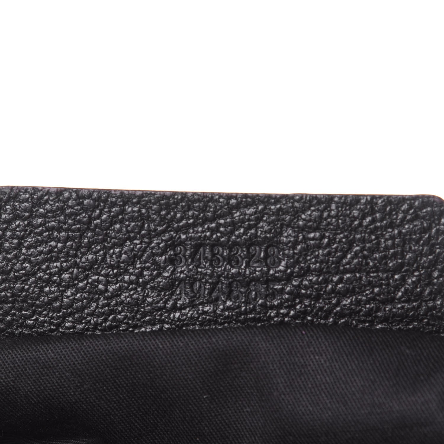Alexander McQueen Calfskin De Manta Clutch Black 6 of 9