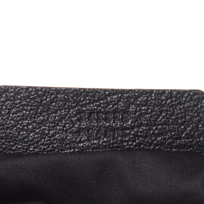 Alexander McQueen Calfskin De Manta Clutch Black 6 of 9