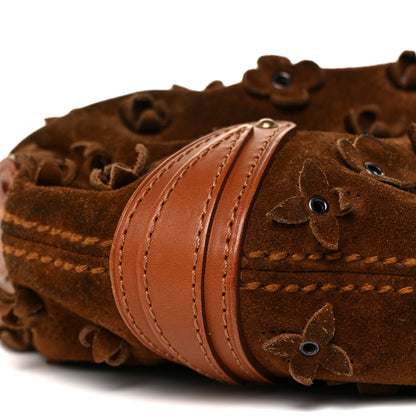 Louis Vuitton Suede Mahina Fleurs Onatah PM Cacao 8 of 13