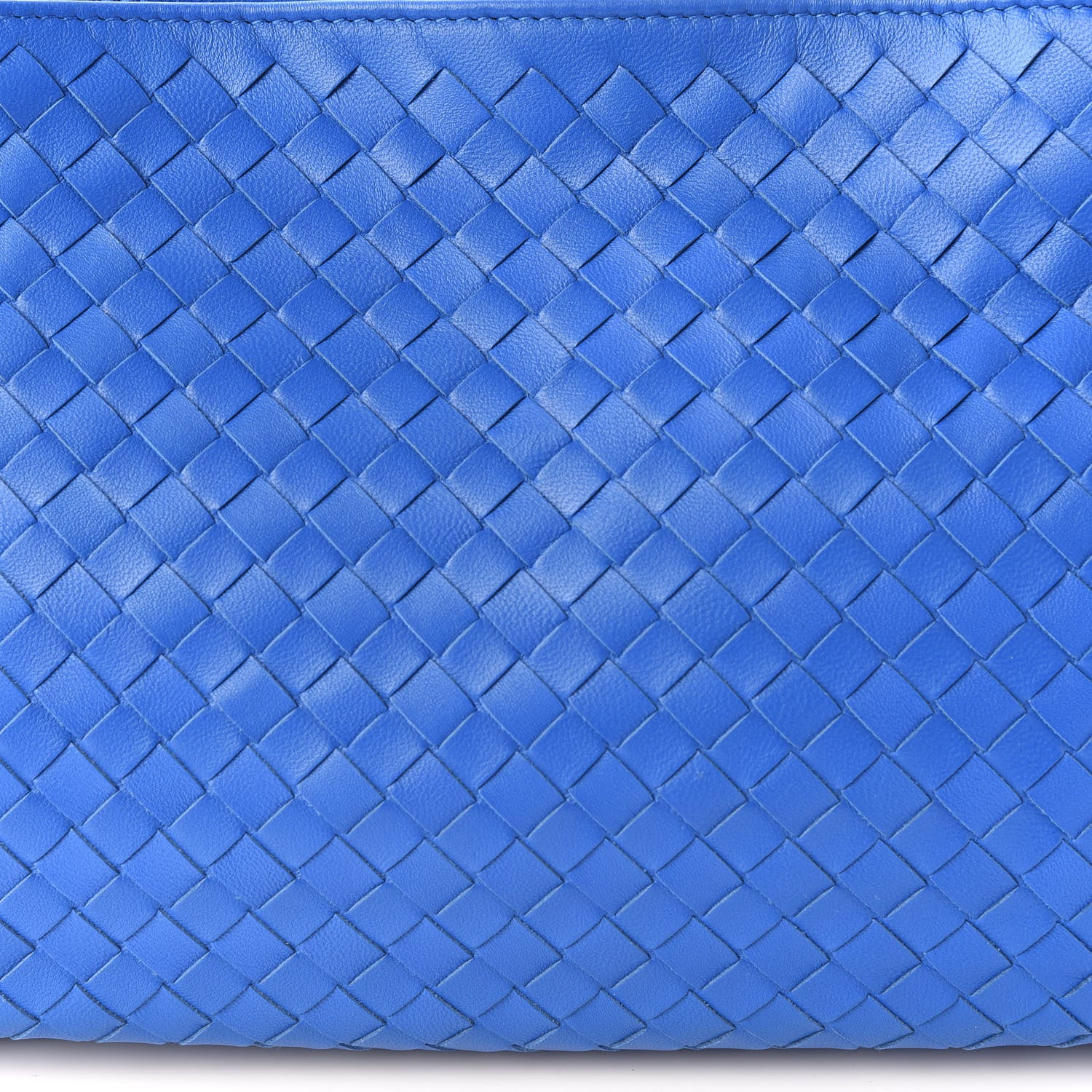 Bottega Veneta Nappa Intrecciato Shoulder Bag Signal Blue 12 of 12