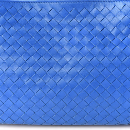 Bottega Veneta Nappa Intrecciato Shoulder Bag Signal Blue 12 of 12