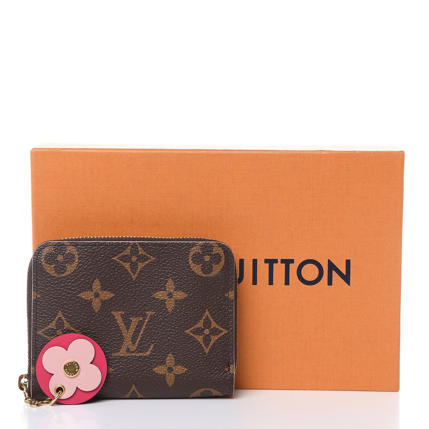 Monogram Bloom Flower Zippy Coin Purse