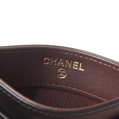 Chanel Lambskin Quilted Card Holder Black 6 of 8