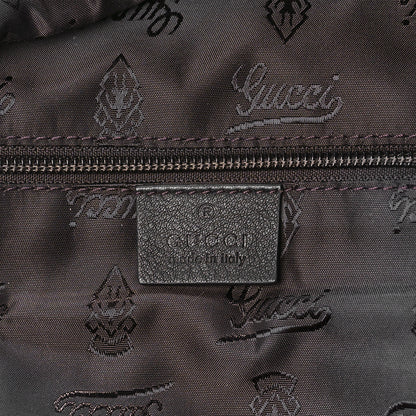 Gucci Guccissima Medium Classic Backpack Dark Brown 6 of 9