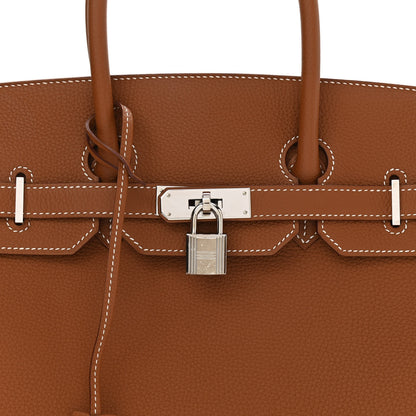 Hermes Togo Birkin 35 Gold 8 of 13