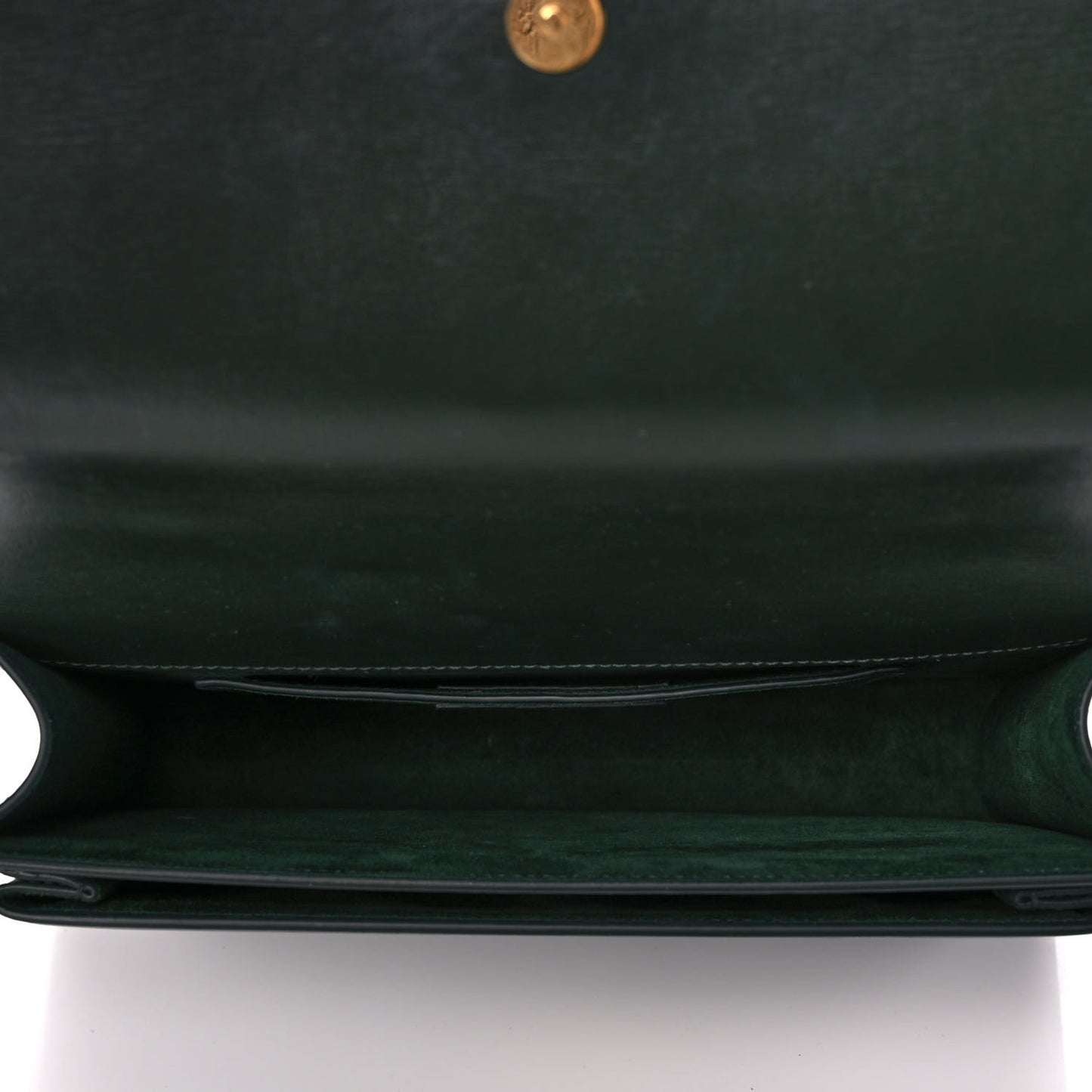 Calfskin Medium Monogram Sunset New Vert Fonce