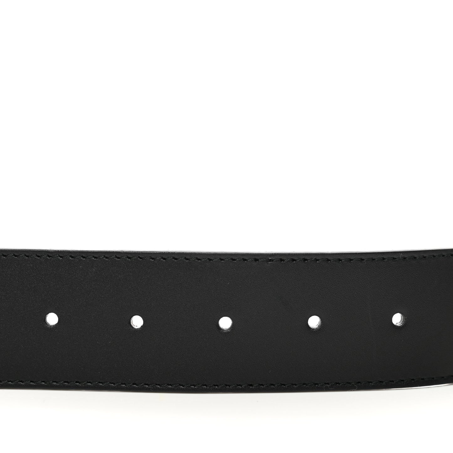 Nylon Calfskin Double G Web 40mm Belt 85 34 Green Red Black