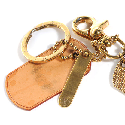Louis Vuitton Monogramouflage Bag Charm Red 4 of 5