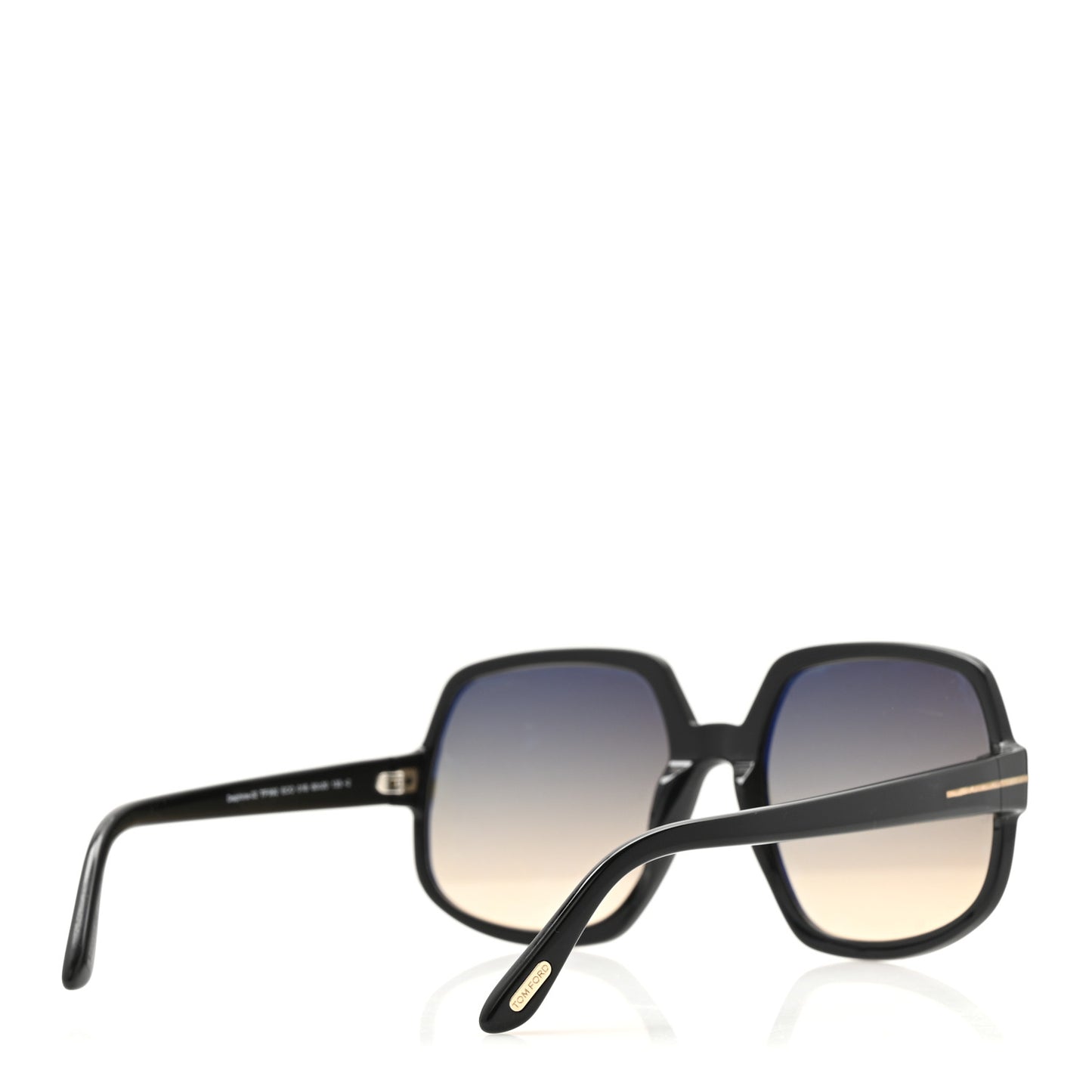 Acetate Delphine Sunglasses TF992 Black