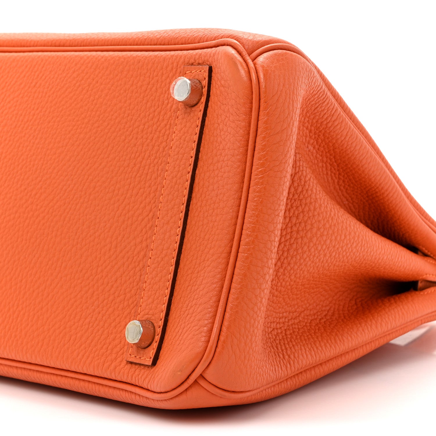 Hermes Togo Birkin 30 Orange 9 of 13