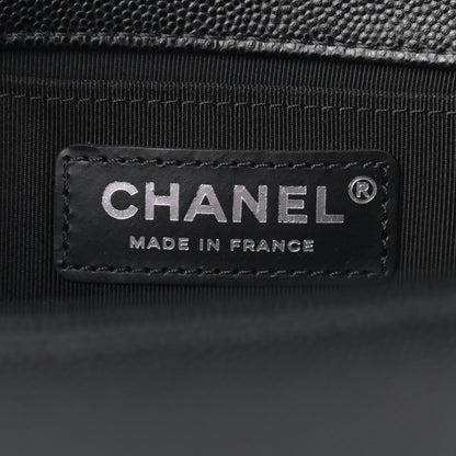 Chanel Caviar Quilted Medium Boy Flap Black 6 of 9