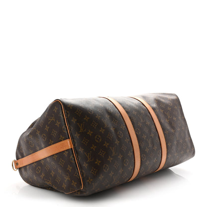 Louis Vuitton Monogram Keepall Bandouliere 55 3 of 11
