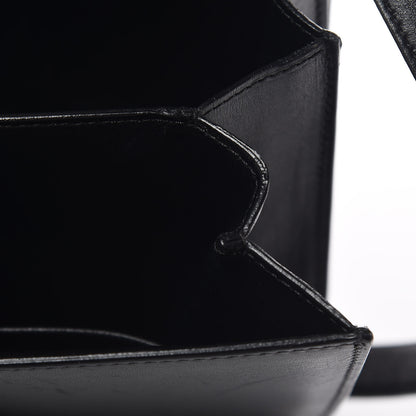 Celine Box Calfskin Medium Classic Box Flap Bag Black 13 of 30