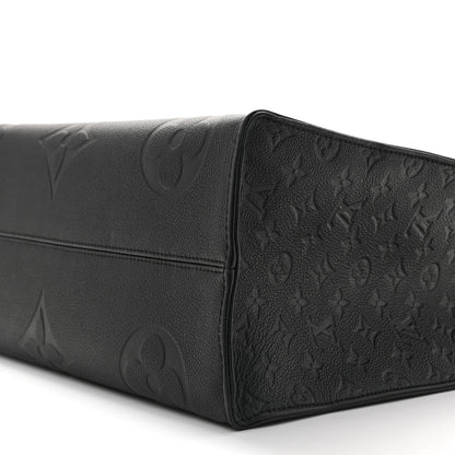 Louis Vuitton Empreinte Monogram Giant Onthego GM Black 9 of 13