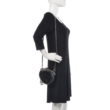 Chanel Patent Round As Earth Evening Bag Black 2 of 9
