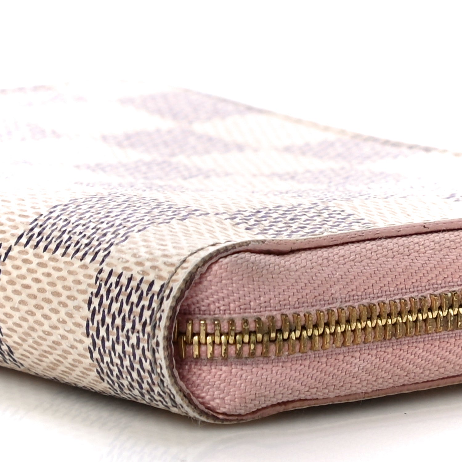 Louis Vuitton Damier Azur Zippy Coin Purse Rose Ballerine 9 of 12