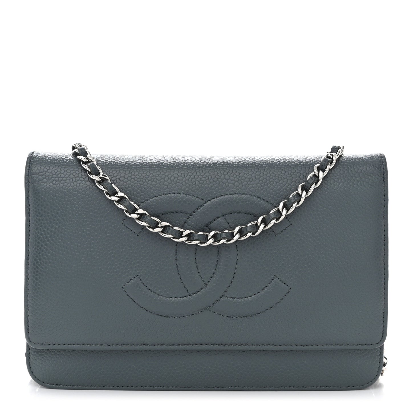 Caviar Timeless CC Wallet on Chain WOC Navy